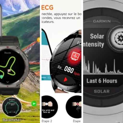 Top Montres connectées basse consommation