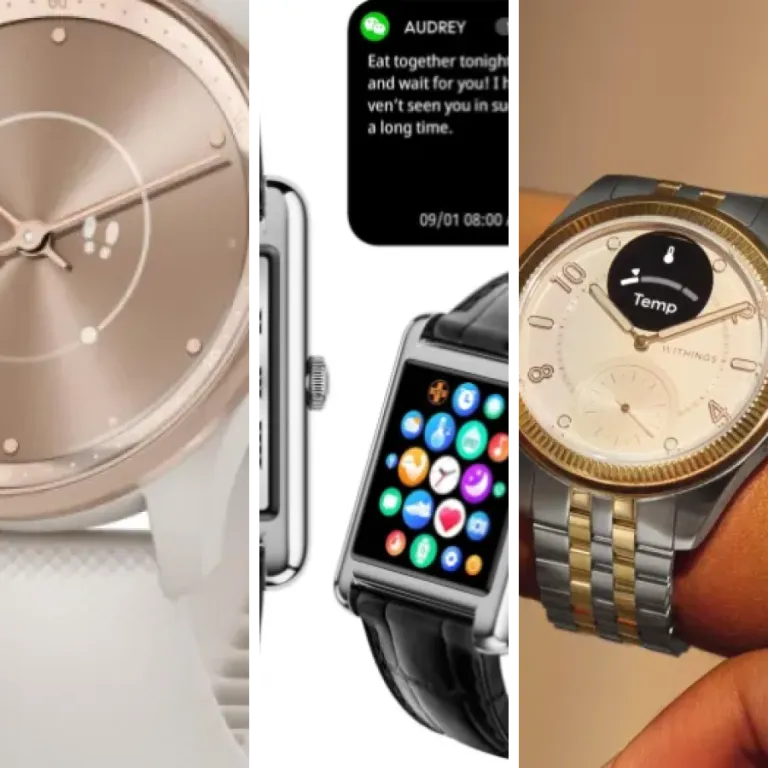 Classement des 4 meilleurs montres connectées femme élégantes (2026)