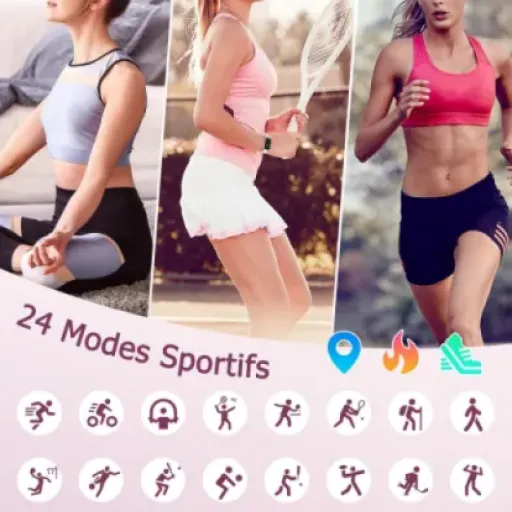 Test SHANG WING Montre Podometre Femme : une petite smartwatch pas chère qui fait (presque) tout