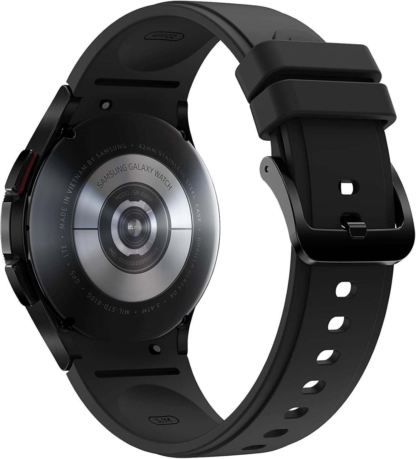 Galaxy Watch4 Classic 4G 42 mm, noir - Montre connectée intelligente, lunette tournante, santé, bien-être, sport, IMC, ECG – Version FR Noir 42 mm Montre 4G Watch 4 Classic
