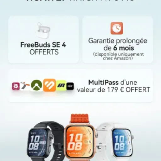 Test HUAWEI Watch FIT 5 Pro + FreeBuds SE 4 : un combo sportif sérieux sans se ruiner