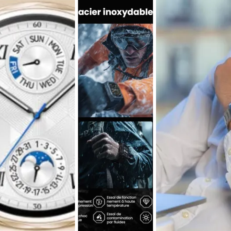 Quel montres connectées acier inoxydable premium choisir ? Top 8 (2026)