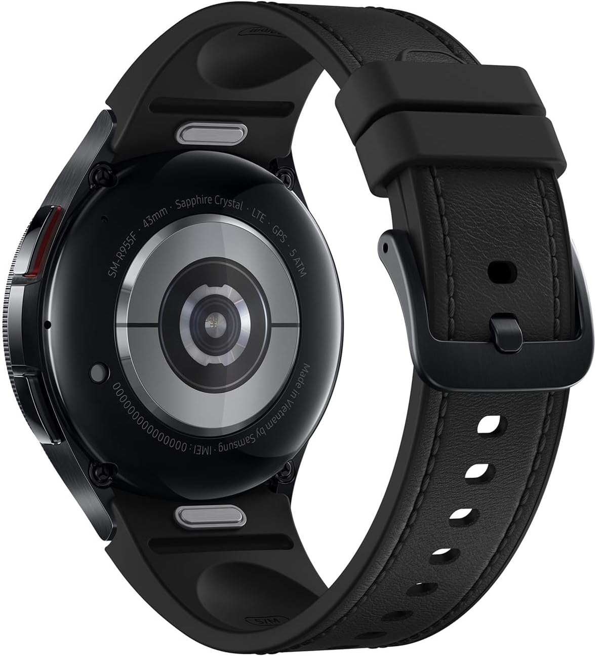 Galaxy Watch6 Classic Montre Connectée avec Chargeur, Suivi de Santé, Suivi Sportif, Charge rapide, 4G/LTE, 43mm, Noir, Exclusivité Amazon Version FR