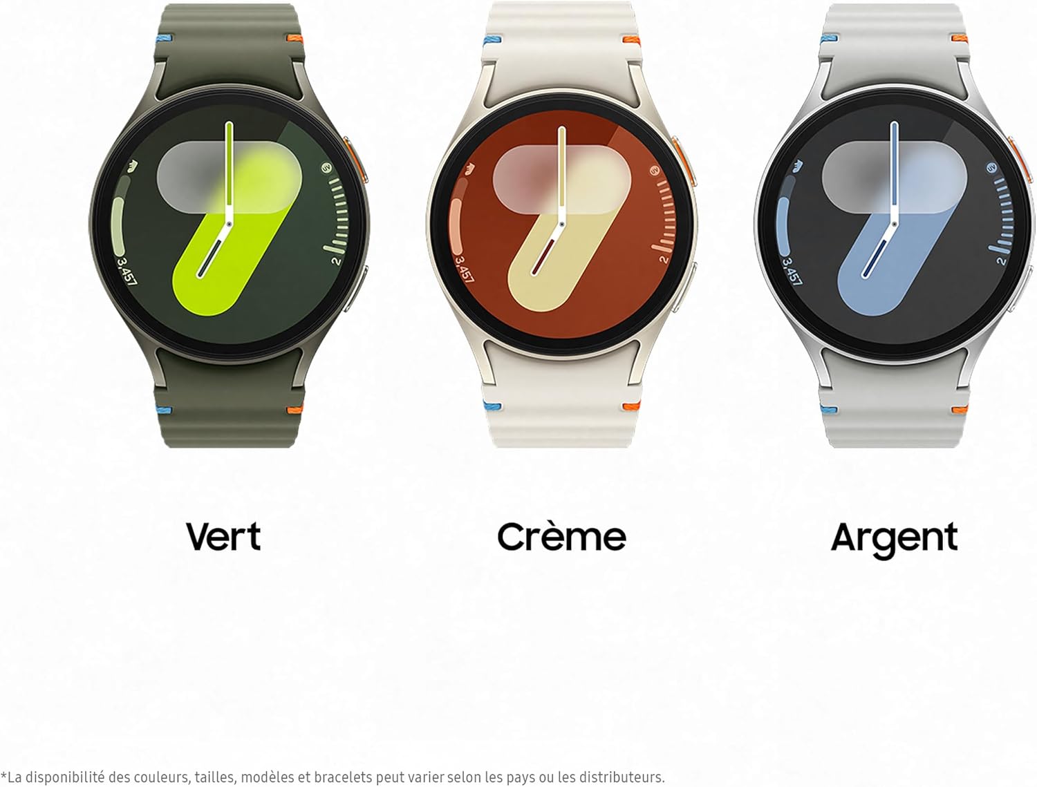 Galaxy Watch7, Montre Connectée, Suivi de Santé, Suivi de Sport, 40mm, Bluetooth, Crème, Galaxy AI, Chargeur secteur inclus (Version FR) [Exclusivité Amazon] Bluetooth Crème 40mm