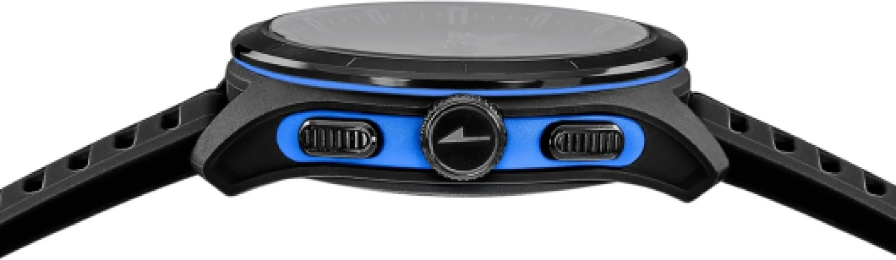 Smartwatch Homme Hybride Connected Full D - Noir - Montre Connectée Analogique 20001/8 - Écran Complet, Appels Bluetooth, GPS, Moniteur Santé et Sommeil, Jusqu'à 10 Jours d'Autonomie