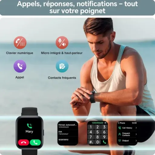 Test Fitpolo Smartwatch 1,8" : la montre connectée pas chère qui fait (presque) tout