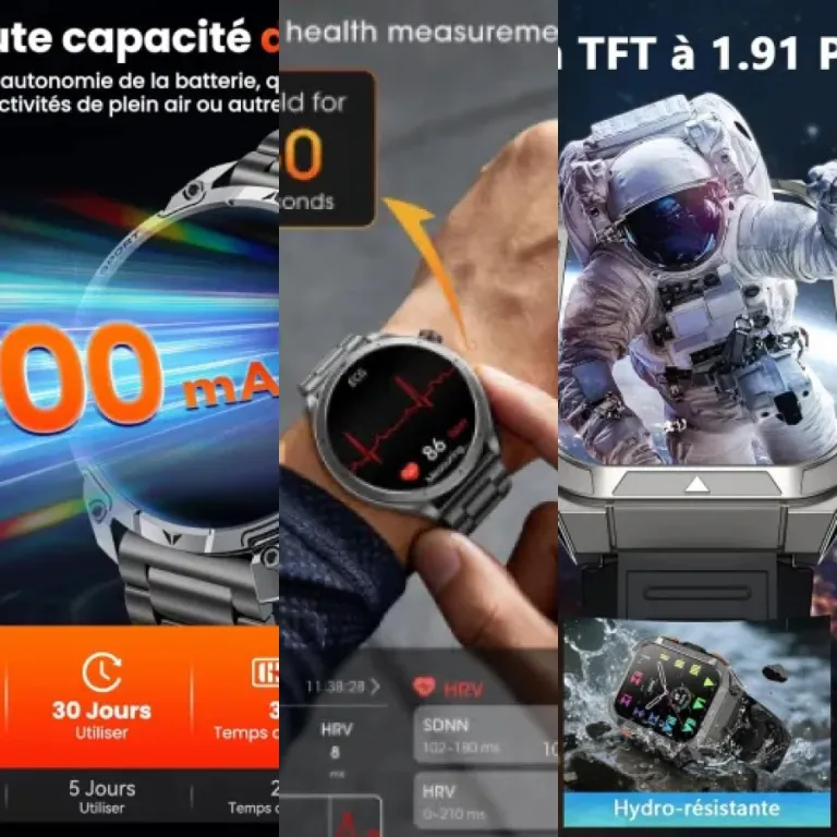 Comparatif des 7 meilleurs montres connectées homme sport (2026)