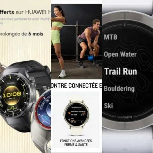 Notre sélection des 3 meilleurs montres connectées titane luxe (2026)