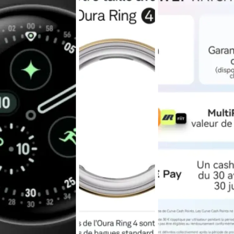 Comparatif des 9 meilleurs montres connectées Google (2026)